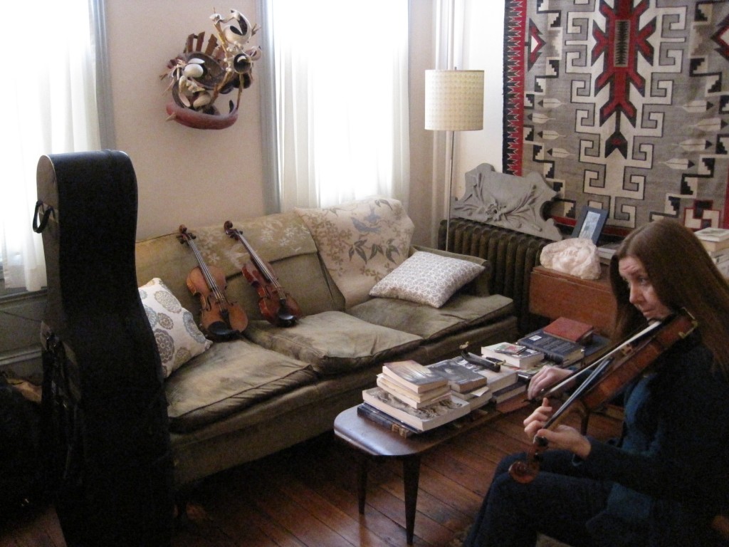 Karen Brown of Brooklyn evokes her Scottish homeland on a nice JTL